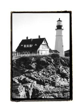 Portland Headlight I by Laura Denardo art print