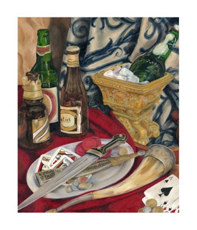 Jennifer&#39;s Beer Indulgences II by Jennifer Goldberger art print