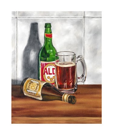 A Cold One I by Jennifer Goldberger art print