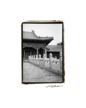 Forbidden City Walk, Beijing by Laura Denardo art print