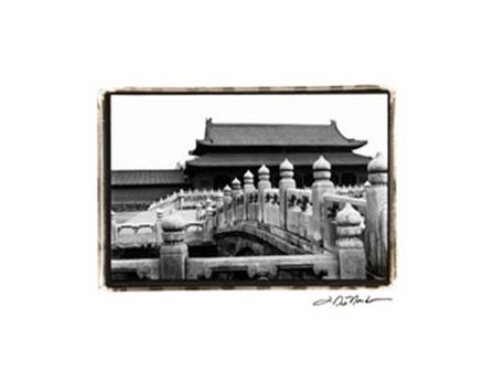 Palace Bridge, Beijing by Laura Denardo art print