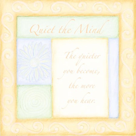 Spa Series - Quiet the Mind by Debbie DeWitt art print