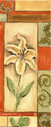 Inspired Florals II by Debbie DeWitt art print