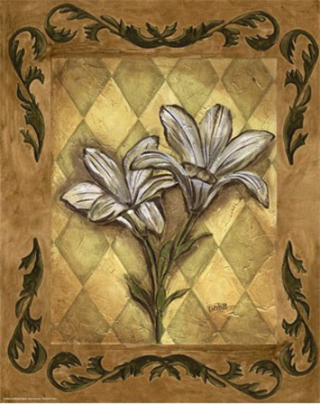 Harlequin Lilies by Debbie DeWitt art print