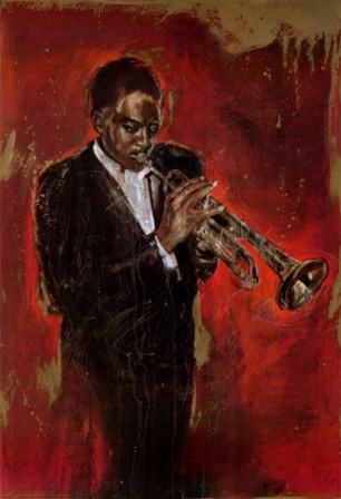 Jazz I by Elena Litvin art print