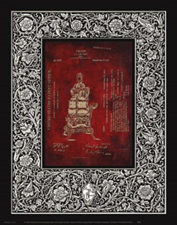Antique Patent II by Marie Frederique art print