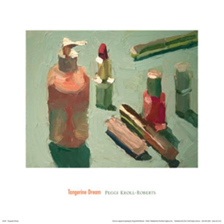 Tangerine Dream by Peggi Kroll-Roberts art print
