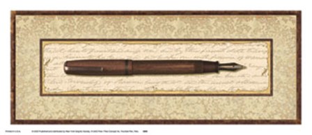 Fountain Pen by Pela art print