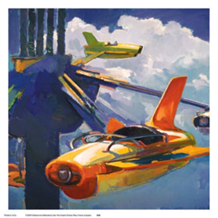 Planes by Francis Livingston art print