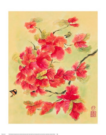 Autumn Leaves II by Suzanna Mah Fong art print