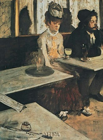Absinth by Edgar Degas art print