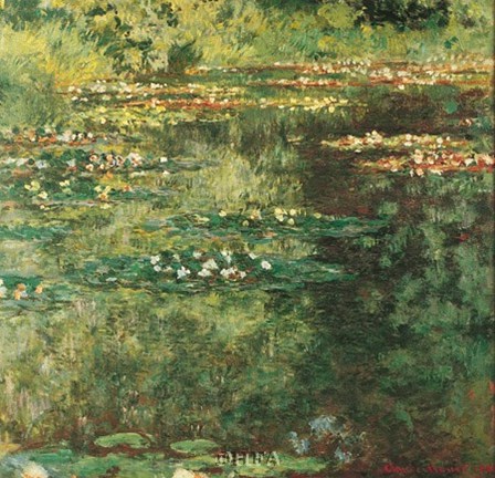 Pool with Waterlilies, 1904 by Claude Monet art print