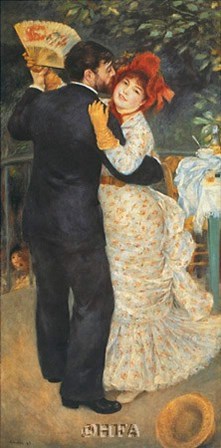 Dance in the Country by Pierre-Auguste Renoir art print