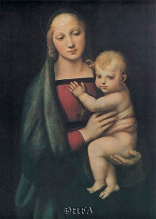 The Madonna Del Granduca by Raphael art print