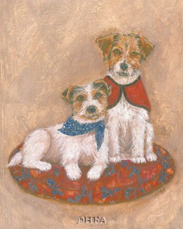 Jack Russell by Carol Ican art print