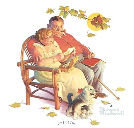 Fondly Do We Remember by Norman Rockwell art print