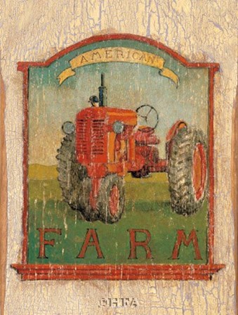 American Farm by Robert LaDuke art print