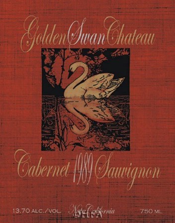 Golden Swan by Ralph Burch art print