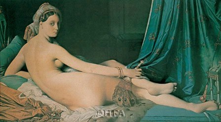 Odalisque by Jean-Auguste-Dominique Ingres art print
