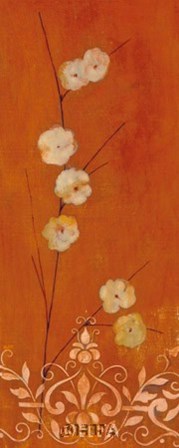 Sienna Flowers I by Fernando Leal art print