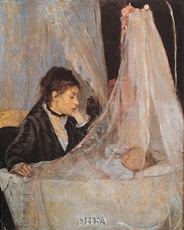 The Cradle by Berthe Morisot art print