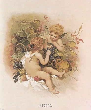 Adoring Cupids by Willard Fowler art print