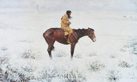 Herd Boy by Frederic Remington art print