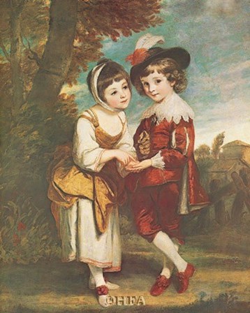 The Young Fortune Teller by Sir Joshua Reynolds art print
