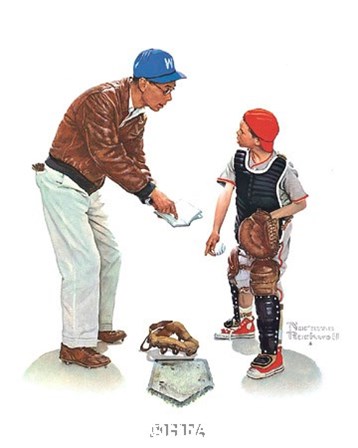 Big Decision by Norman Rockwell art print
