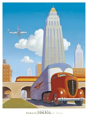 Rush Hour by Robert LaDuke art print