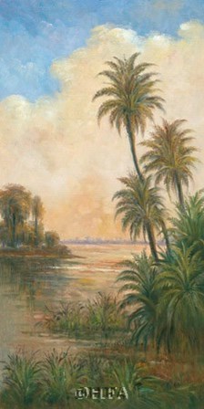 Tropical Serenity I by Peter Davidson art print