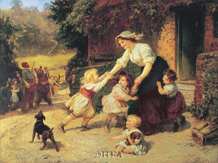 Dancing Bear by Frederick Morgan art print