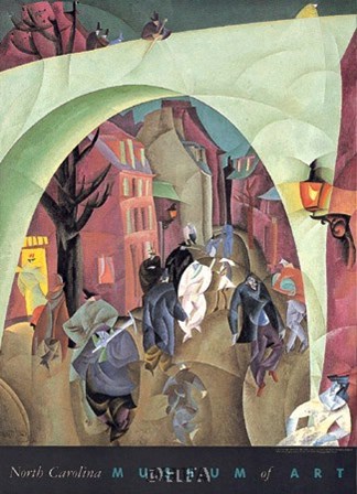 The Green Bridge II by Lyonel Feininger art print