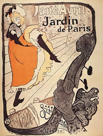 Jardin de Paris by Henri de Toulouse-Lautrec art print