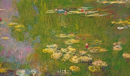 Nympheas E by Claude Monet art print
