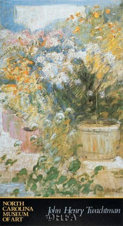 In the Greenhouse by John H. Twachtman art print