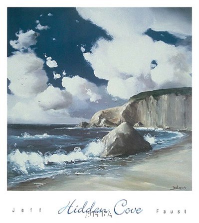 Hidden Cove by Jeff Faust art print