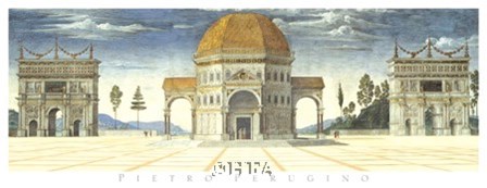 Architectural Detail by Pietro V. Perugino art print