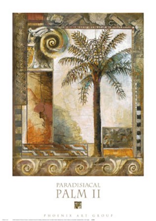 Paradisiacal Palm II by John Douglas art print