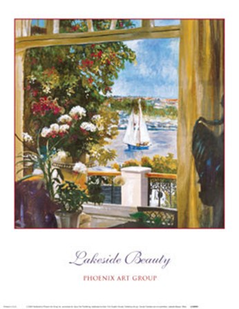 Lakeside Beauty by Stiles art print