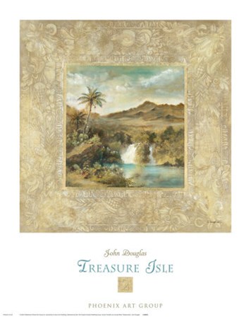Treasure Isle 2 by John Douglas art print