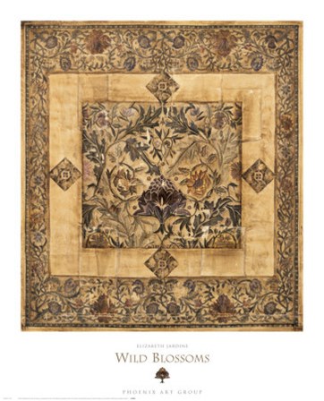 Wild Blossoms by Liz Jardine art print