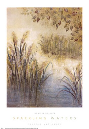 Sparkling Waters by Jennifer Hollack art print
