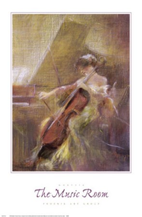 The Music Room by Marysia art print