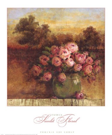 Sunlit Floral art print