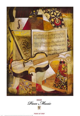 Piece Music I by Joseph Augustine art print