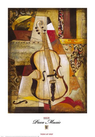 Piece Music II by Joseph Augustine art print