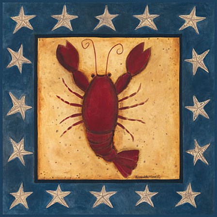 The Lobster by Bernadette Mood art print