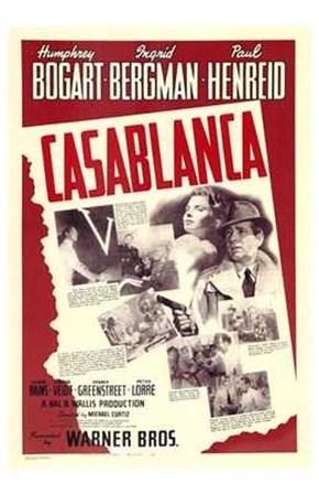 Casablanca Red art print