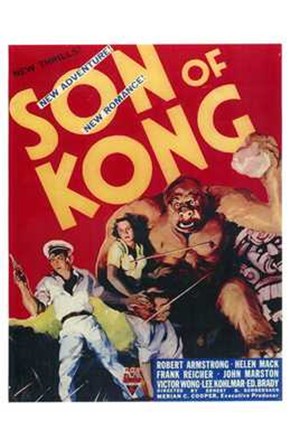 Son of Kong art print